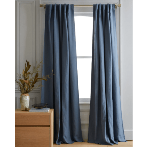 European Linen Room Darkening Curtain