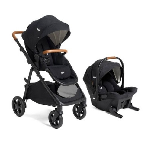 Joie Ginger and Mint Latch Travel System - Shale