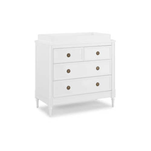 Heritage 4 Drawer Dresser with Changing Top and Interlocking Drawers