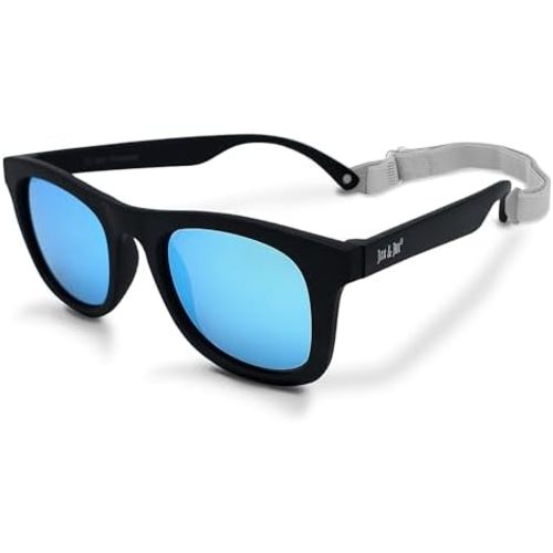 JAN & JUL Sunglasses for Kids, with Strap & UV-400 Protection