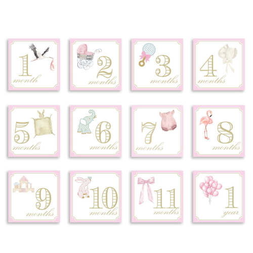 Milestone Cards - Girl