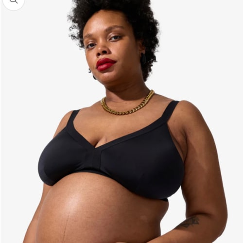 The So Easy Bra: Comfortable, Sleek and Soft Pull-Down Nursing Bralette – Bodily