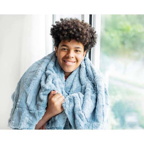 Sorbet Denim Blanket