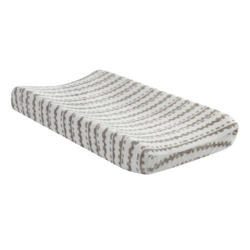 Urban Jungle Gray/White Baby Changing Pad Cover
– Lambs & Ivy