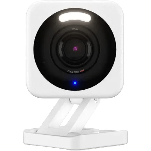 WYZE Cam v4 (Latest Model), 2.5K AI Security Camera, Indoor/Outdoor Cameras for Home Security, Baby Monitor & Pet Camera, Vibrant Color Night Vision, No Subscription Required, Free Expert Help