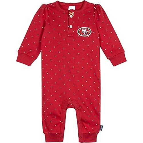 Gerber NFL baby-girls Nfl Team Footless Coverall