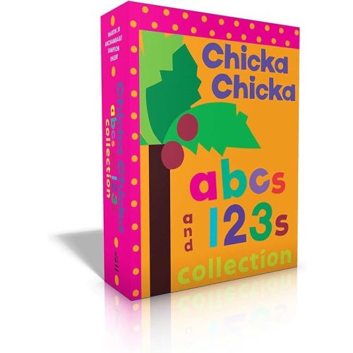 Chicka Chicka ABCs and 123s Collection (Boxed Set): Chicka Chicka ABC; Chicka Chicka 1, 2, 3; Words (Chicka Chicka Book, A) Board book – July 10, 2018
