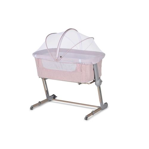 Unilove Hug Me Plus 3-in-1 Bedside Sleeper & Portable Bassinet for Newborn, Plum Pink