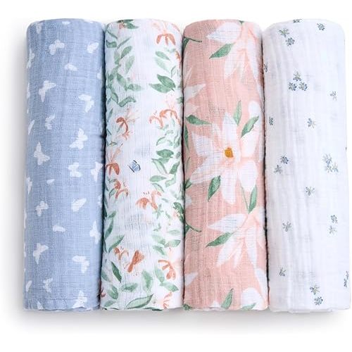 Essentials Cotton Muslin Swaddles