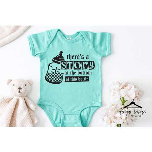 Elder Emo Baby Bodysuit: Pop Punk Lyric Newborn Outfit