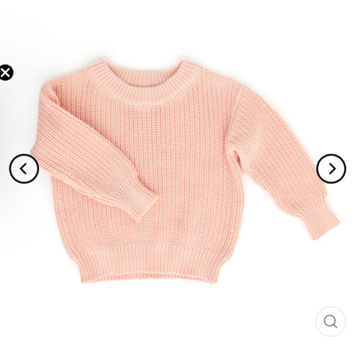 Light Pink SWEATER – Gigi and Max