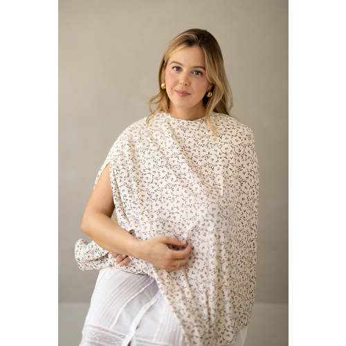 Petite Fleurs Nursing Cover