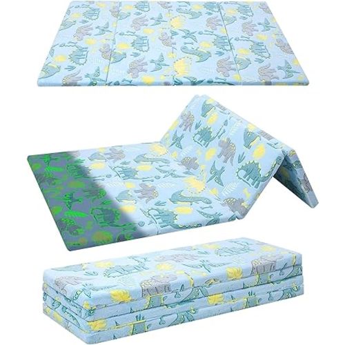 MeMoreCool Kids Floor Futon Mattress Large 6x4 FT, Thicken Foam Tatami Mattress for Children Play Area, Foldable Sleeping Pad Crawling Tatami Mat for Playroom