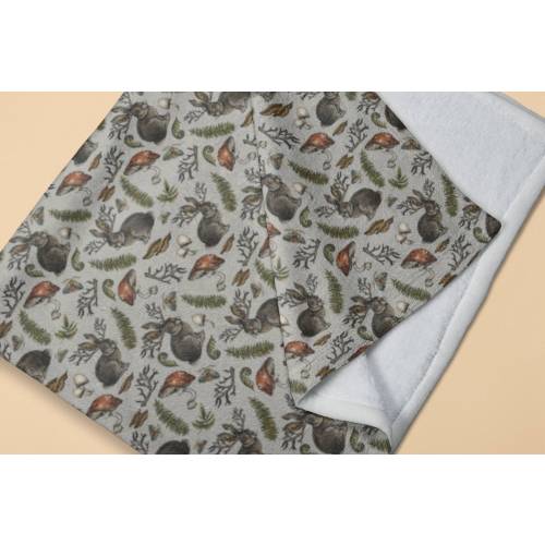 Cottagecore Baby Blanket, Pagan Baby Stuff, Woodland Baby Shower, Forestcore Nursery, Woodland Nursery,Mushroom Nursery,Fairycore,Pagan Baby