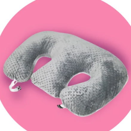 Twin Z Pillow: The Ultimate Feeding Pillow for Twins - Pink