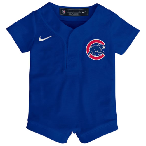 Chicago Cubs Nike Baby BLUE Alt Replica Baseball Jersey - 133418605
