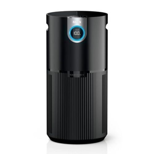 Shark Air Purifier Max With True Nanoseal Hepa, Cleansense Iq, Odor Lock, Cleans Up To 1200 Sq. Ft, Charcoal Gray, Hp202: Programmable Timer