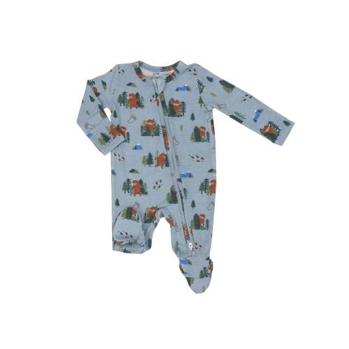 2 Way Zipper Footie - Bigfoot