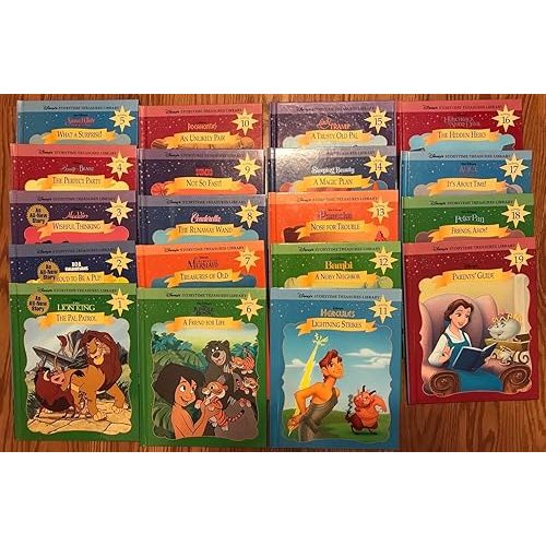 DISNEY'S STORYTIME TREASURES LIBRARY: 19 VOLUME COMPLETE SET Hardcover