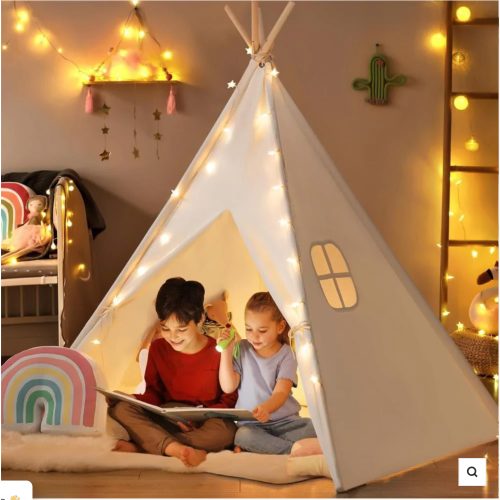 Tiny Land® Teepee for Kids with Mat