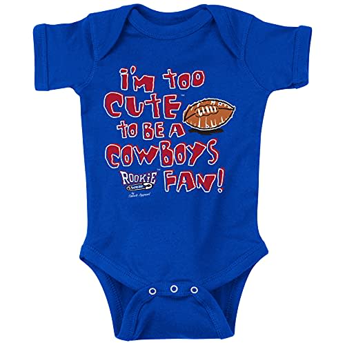 Smack Apparel Too Cute (Anti-Dallas) T-Shirt for New York Football Fans (SM-5XL)