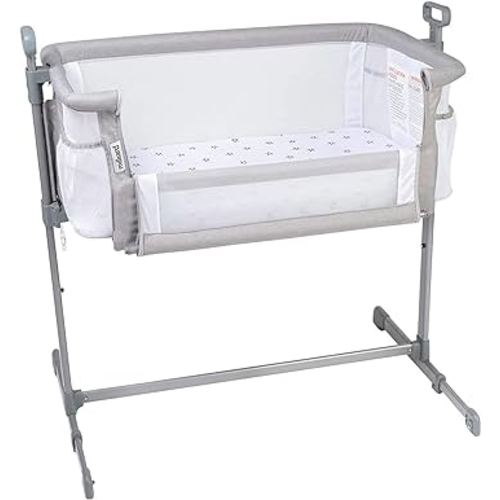 Milliard Bedside Bassinet Mesh Breathable Side Sleeper/Portable Infant Crib