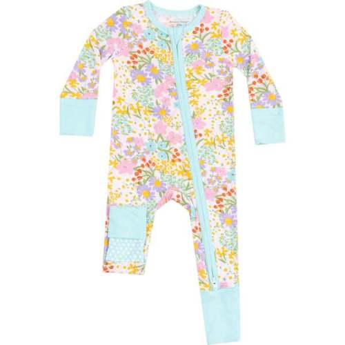 2 Way Zipper Romper, Amelia Floral - Angel Dear | Maisonette