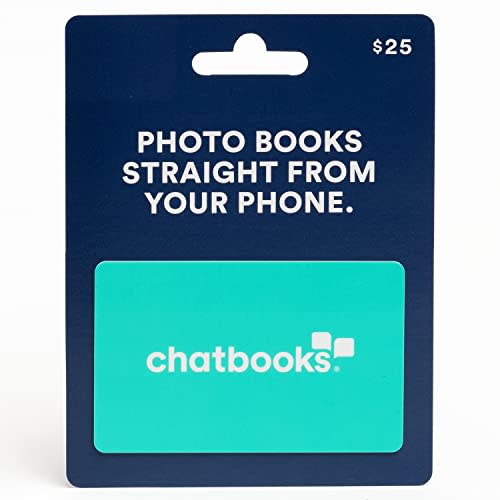 Chatbooks Gift Card | Photo Books Straight From Your Phone | $25