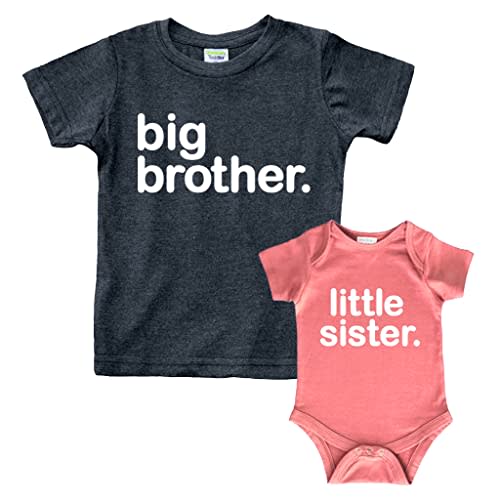 Unordinary Toddler Big Brother Little Sister Outfits Shirt Sibling Shirts Matching Baby Newborn Girl Outfit