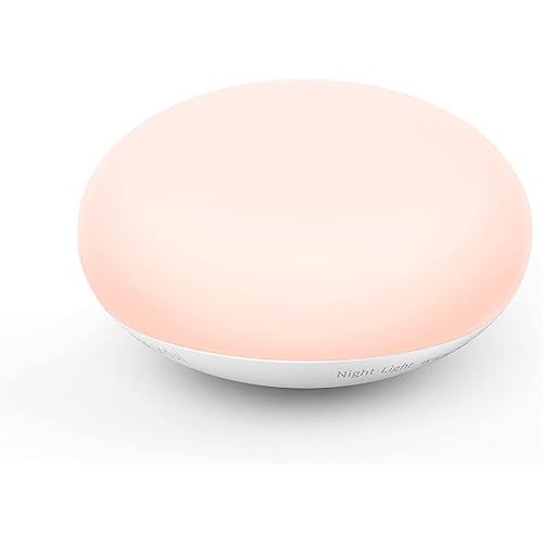 Anico EASZZZ Baby Night Light, Nursery Night Lamp for Breastfeeding, Soft BPA Free Silicone Touch Night Lamp, Eye Caring, Easy Flip Design, Stepless Dimming, 1-Pack