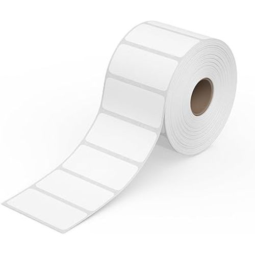 Rollo Direct Thermal 2x1 Barcode Labels - Roll of 1,000 Thermal Labels (Commercial Grade)