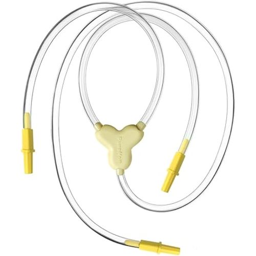 PumpMom-us Replacement Tubing for Medela New Pump in Style Maxflow Breast Pump, Compatible with Medela Spare Breastpump Parts Tubes
