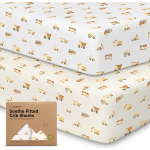 Soothe Fitted Crib Sheet
