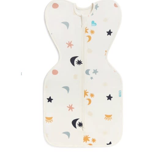 Swaddle Up™ 1.0 TOG Organic Cotton Buff Lunar