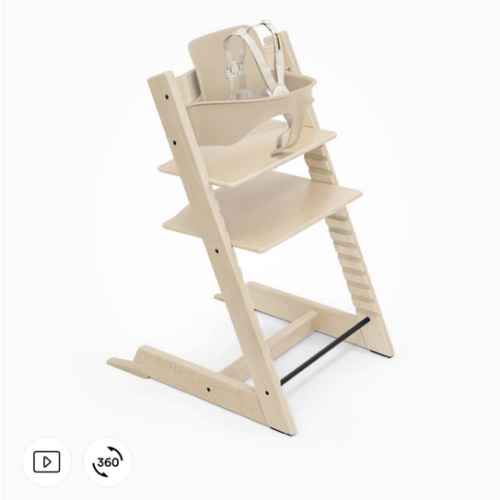 Tripp Trapp® Wood High Chair with Tray | Stokke® Online Shop