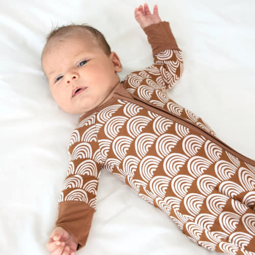 Rust Rainbows Zippy - Little Sleepies