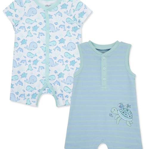 Sea Life Rompers (2-Pack)