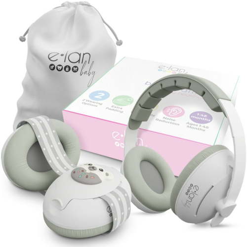Elan Baby 2-in-1 Baby Ear Muffs