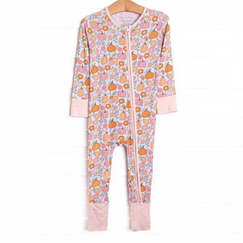 Homeland Harvest Bamboo Zippy Pajama, Pink – Stitchy Fish