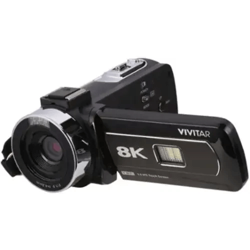 Vivitar - 8K Digital Camcorder - Black