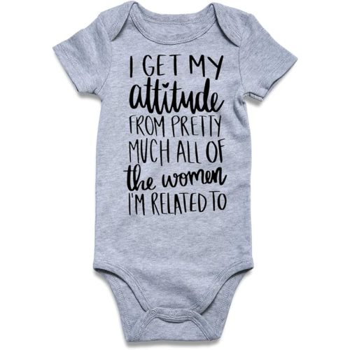 Loveternal Neutral Baby Girls Boys Cotton Romper Cute Saying Newborn Clothes 0-12 Months…