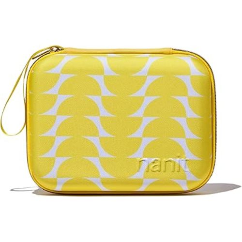 Nanit Travel Case – Protective Hard Shell Carrying Case for Nanit Pro Baby Monitor and Multi-Stand Travel Accessory, Yellow