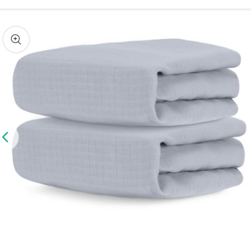 Newton Breathable Organic Fitted Mini Crib Sheets - Mini / Twilight Gray Solid