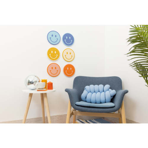 6-Piece Smiley Face Multicolor
