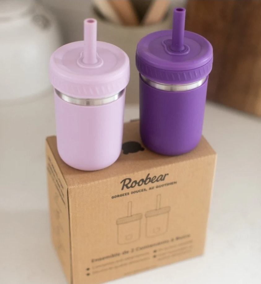 10oz Stainless Steel Spill-Proof Cups (2-Pack)