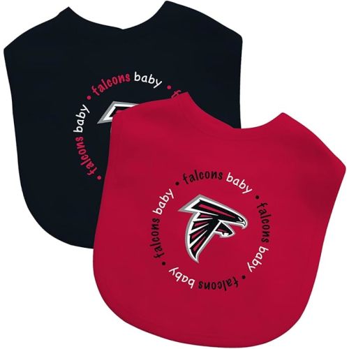 Baby Fanatic Bibs (2 Pack) - Atlanta Falcons