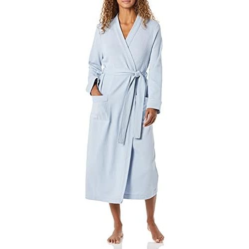 Amazon Essentials Women's Lightweight Waffle Full-Length Robe (Available in Plus Size)
