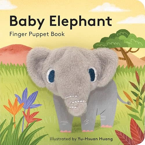 Baby Elephant: Finger Puppet Book: (Finger Puppet Book for Toddlers and Babies, Baby Books for First Year, Animal Finger Puppets) (Baby Animal Finger Puppets, 3) Board book – Illustrated, August 2, 2016