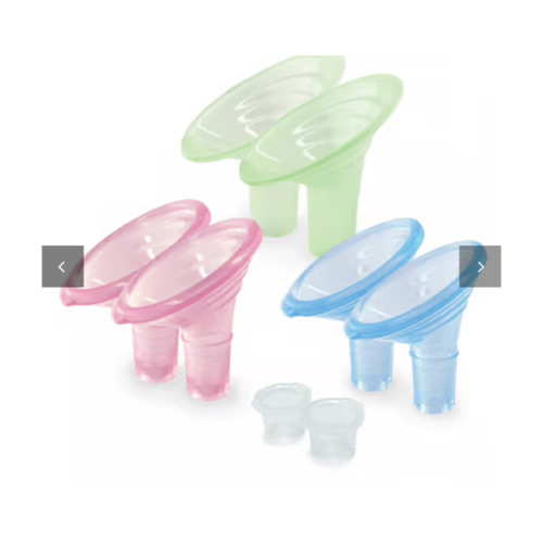 Small Set - Pumpin' Pal Angled Breast Pump Flanges