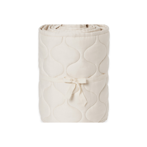 Satin Quilted Crib Bumper